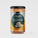 Coconut Oil  - Cold extracted, Single pressed, From freshly dried Coconuts packed in Glass Bottles for freshness